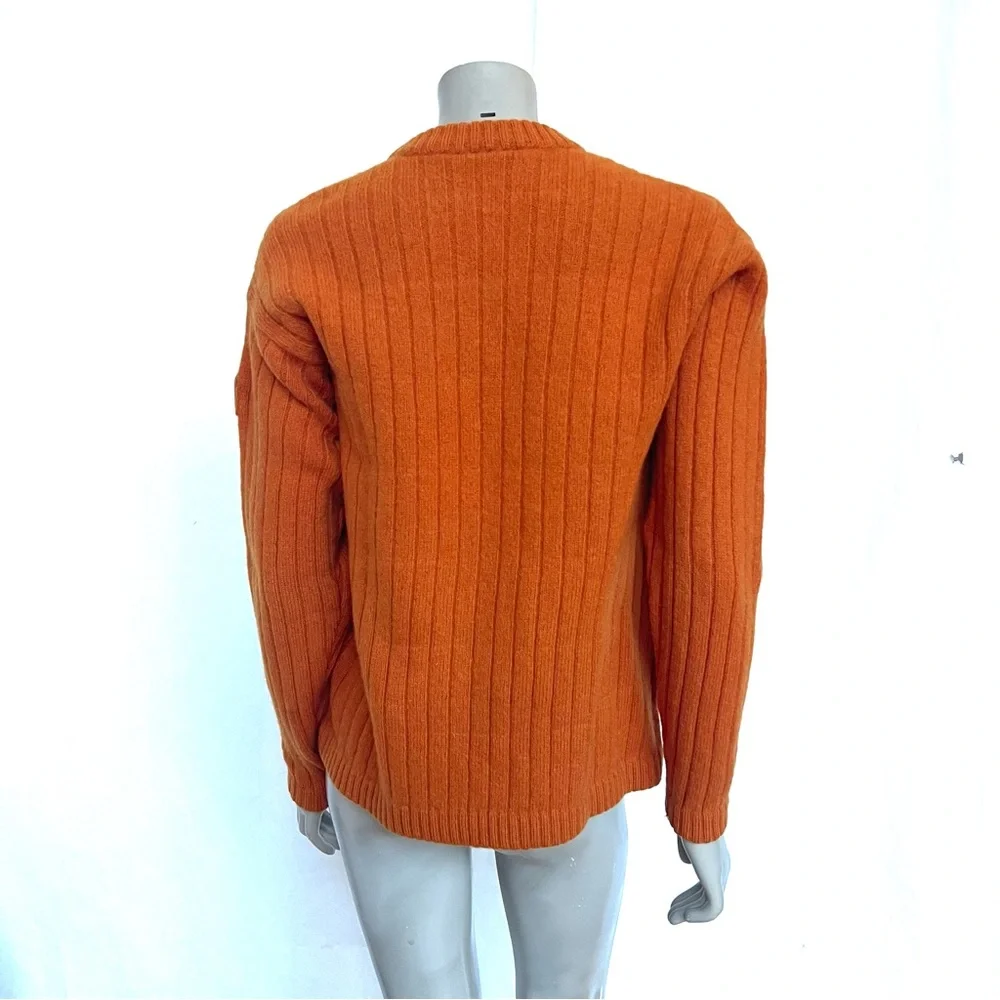 THE NORTH FACE MEN ORANGE SWEATER - Picture 4 of 11